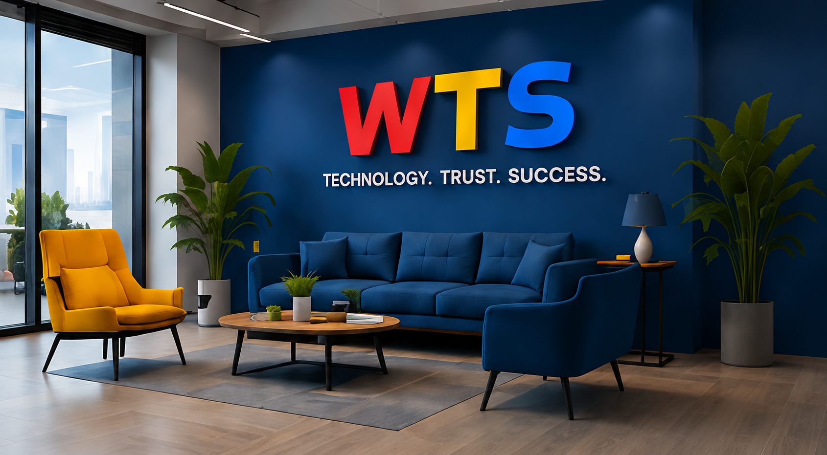 WTS IT Solutions office lounge