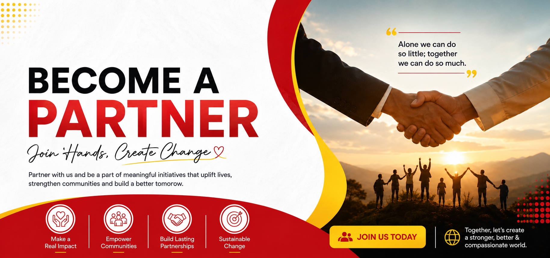 Become a Partner - WESF NGO & Shree Ram Bhakta Hanuman Ji Foundation