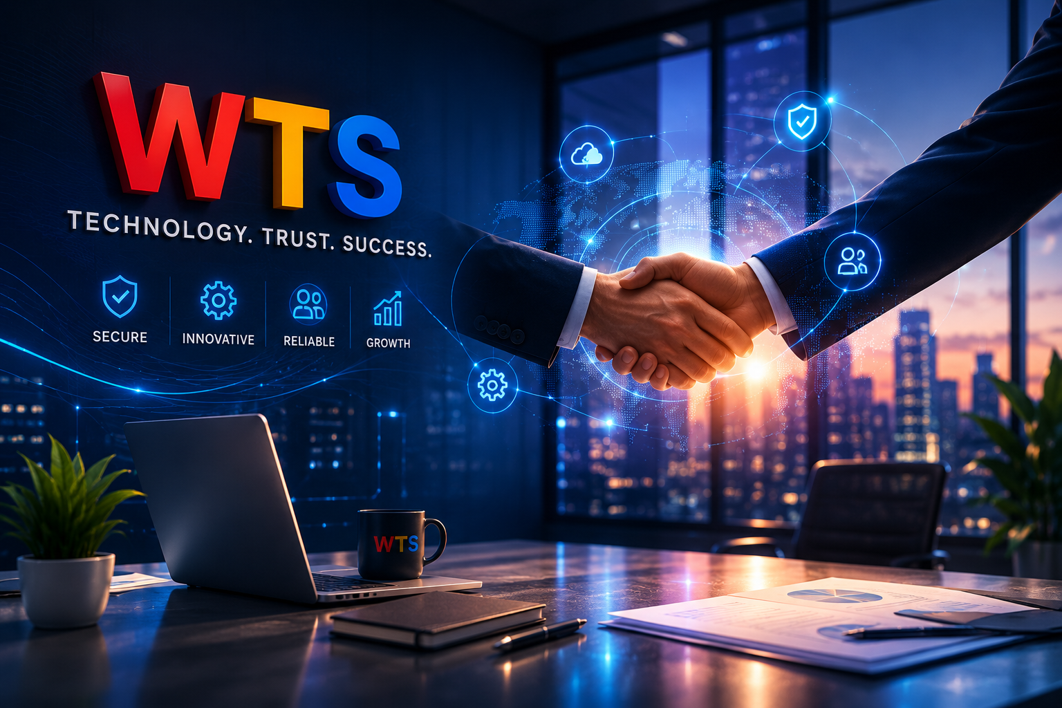 WTS IT Solutions office lounge